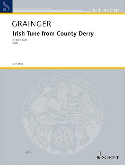 P. Grainger: Irish Tune from Country Derry , Brassb (Pa+St)