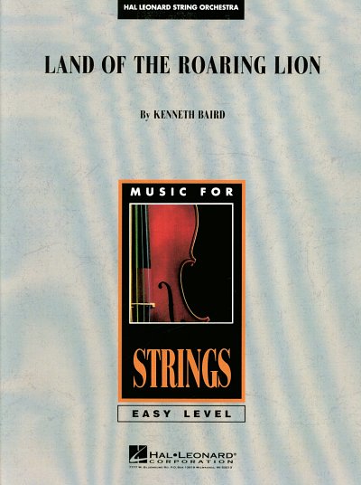 K. Baird: Land of the Roaring Lion, Stro(Klav) (Pa+St)