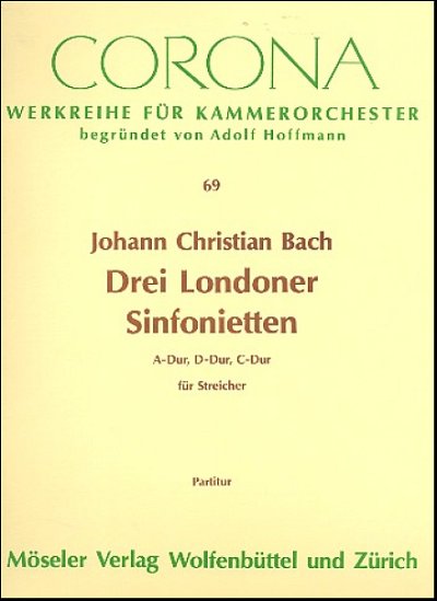 J.C. Bach: Drei Londoner Sinfonietten, Stro (Stsatz)