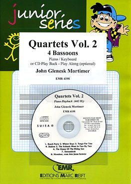 J.G. Mortimer: Quartets Volume 2, 4Fag (+CD)