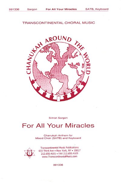 For All Your Miracles, GchKlav (Chpa)
