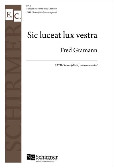 F. Gramann: Sic luceat lux vestra (Chpa)