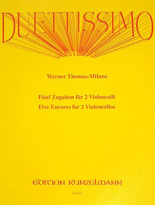 W. Thomas-Mifune: Duettissimo, 2Vc