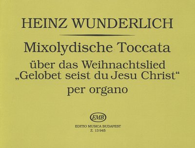 H. Wunderlich: Mixolydische Toccata, Org