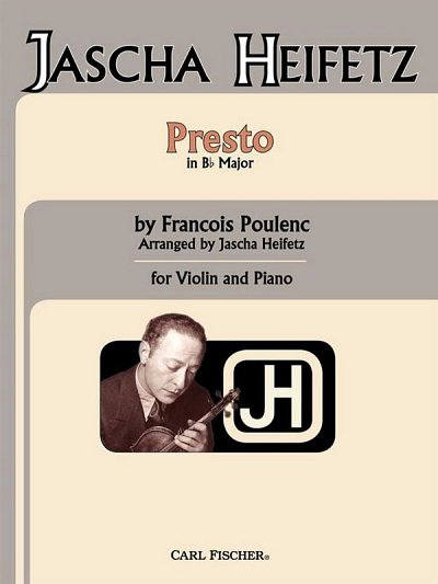 F. Poulenc: Presto, VlKlav