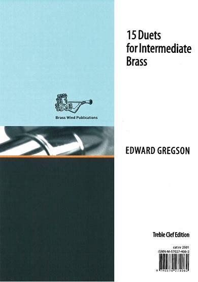 E. Gregson: 15 Duets For Intermediate Treble Brass