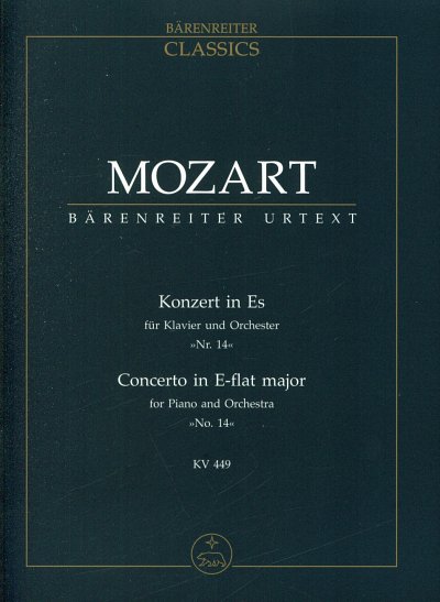 W.A. Mozart: Konzert Nr. 14 Es-Dur KV 449, KlavOrch (Stp)