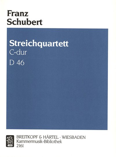 F. Schubert: Quartett C-Dur D 46
