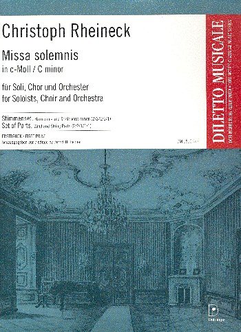 C. Rheineck: Missa solemnis in c-Moll, 4GesGchOrch (Stsatz)