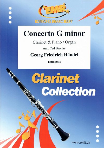 G.F. Händel: Concerto G Minor, KlarKlv/Org