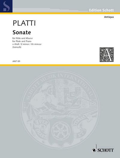 DL: G.B. Platti: Sonate e-Moll, FlKlav