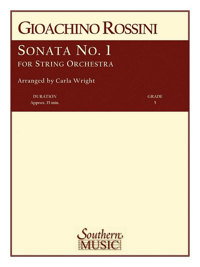 G. Rossini: Sonata No. 1, Stro (Pa+St)