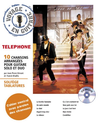 Voyage en Guitare - Téléphone, Git (Bu+CD)