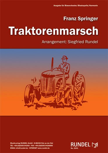 F. Springer: Traktorenmarsch, Blaso;Ges (PaDiSt)