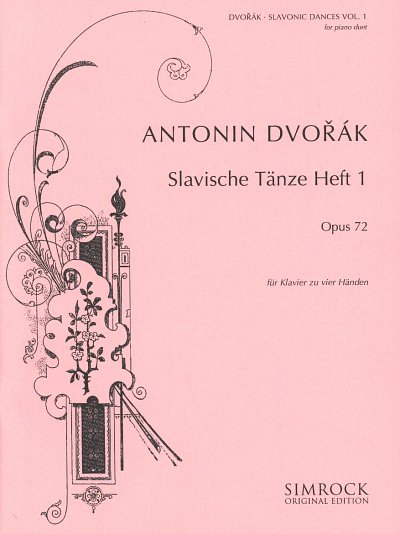 A. Dvo_ák: Slawische Tänze op. 72 Heft 1, Klav4m