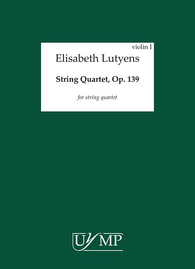 E. Lutyens: String Quartet Op.139, 2VlVaVc (Stsatz)