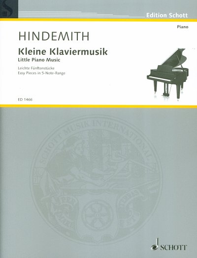 P. Hindemith: Kleine Klaviermusik op. 45/4 , Klav