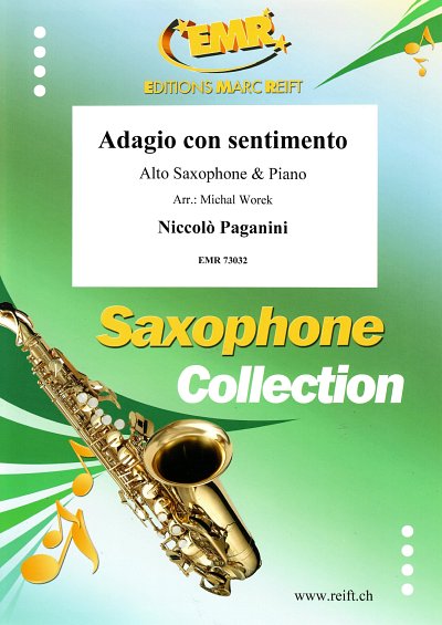 N. Paganini: Adagio con sentimento, ASaxKlav