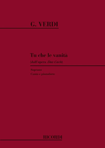 G. Verdi: Don Carlo: Tu Che Le Vanita, GesKlav