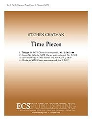 S. Chatman: Time Pieces: No. 1 Tempus, Gch;Klav (Chpa)