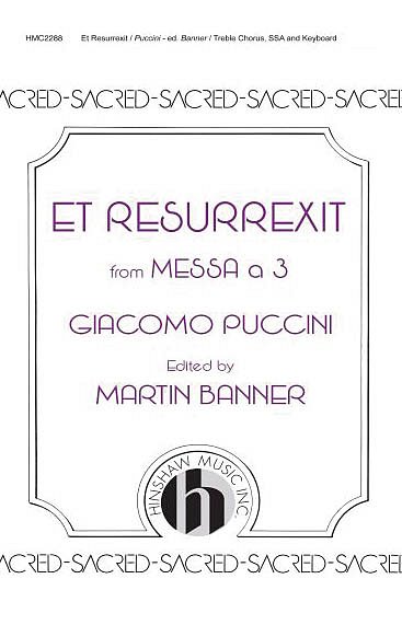 G. Puccini: Et Resurrexit