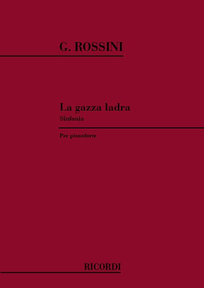 G. Rossini: La Gazza Ladra: Sinfonia, Klav