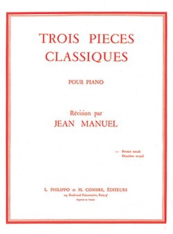 Pièces classiques (3) Vol.1, Klav