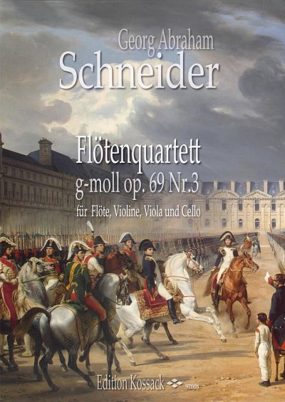 G.A. Schneider: Flötenquartett g-moll op. , FlVlVaVc (Pa+St)
