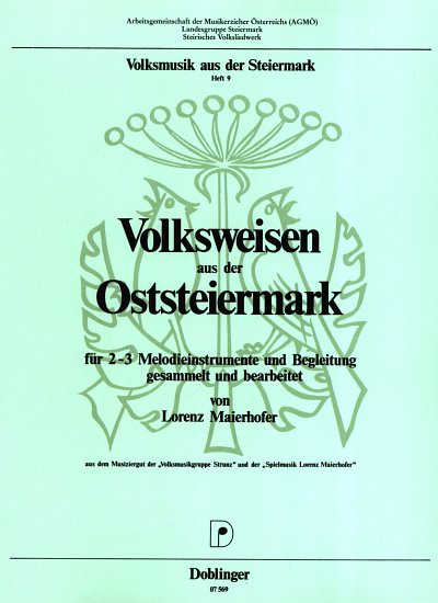 L. Maierhofer: Volksweisen Aus Der Oststeiermark Volksmusik 
