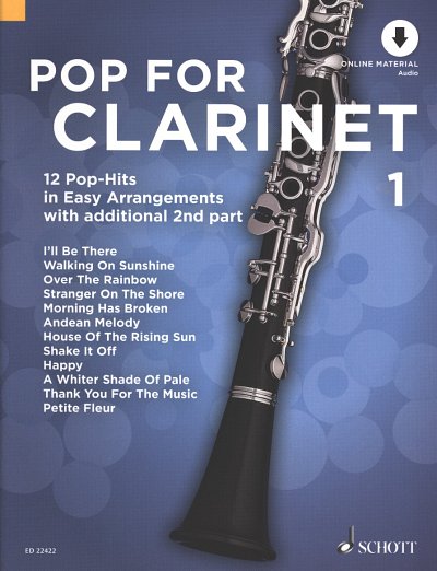 U. Bye: Pop for Clarinet 1, 1-2Klar (Sppa+Audiod)