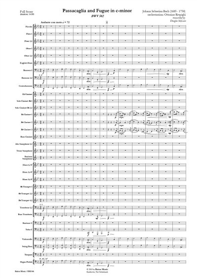 J.S. Bach: Passacaglia and Fugue (Pa+St)
