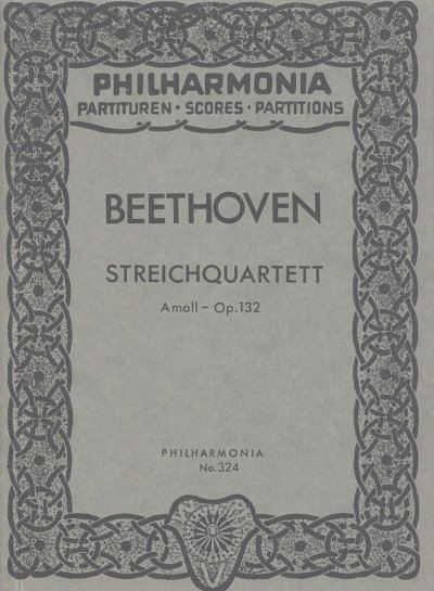 L. v. Beethoven: Streichquartett a-Moll op. 1, 2VlVaVc (Stp)