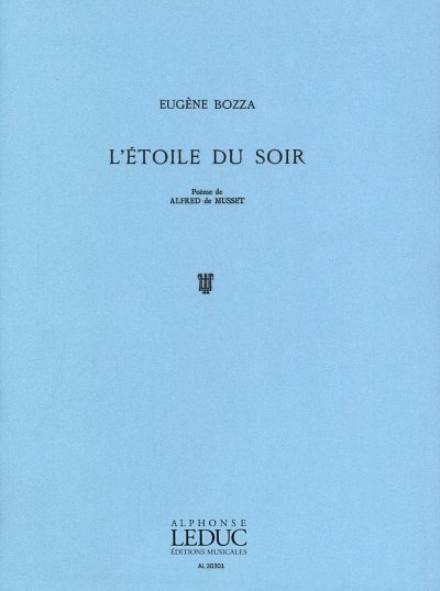 E. Bozza: L'Étoile Du Soir For 3 Female Voices, FchKlav (Bu)