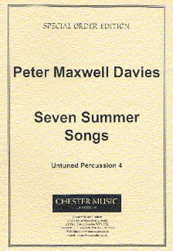 Seven Summer Songs - Untuned Percussion 4, Schlens