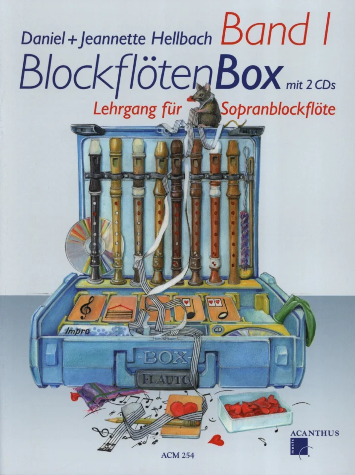 D. Hellbach: BlockflötenBox 1, SBlf (+2CDs) (0)