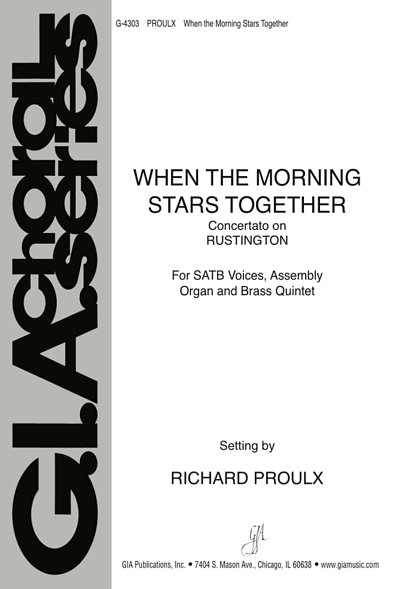 R. Proulx: When the Morning Stars Together, Ch (Stsatz)