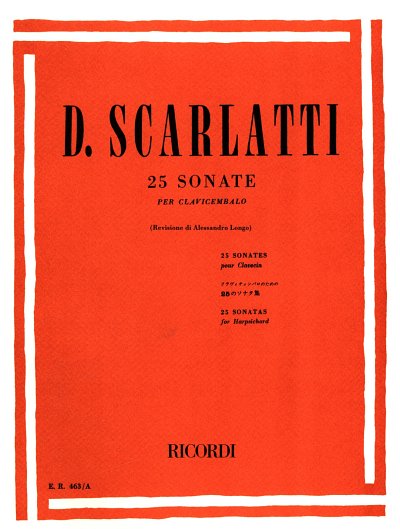 D. Scarlatti: 25 Sonaten, Cemb/Klav