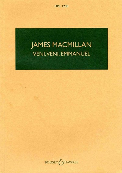 J. MacMillan: Veni Veni Emmanuel