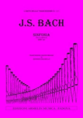 J.S. Bach: Sinfonia Dalla Cantata N. 29, Org