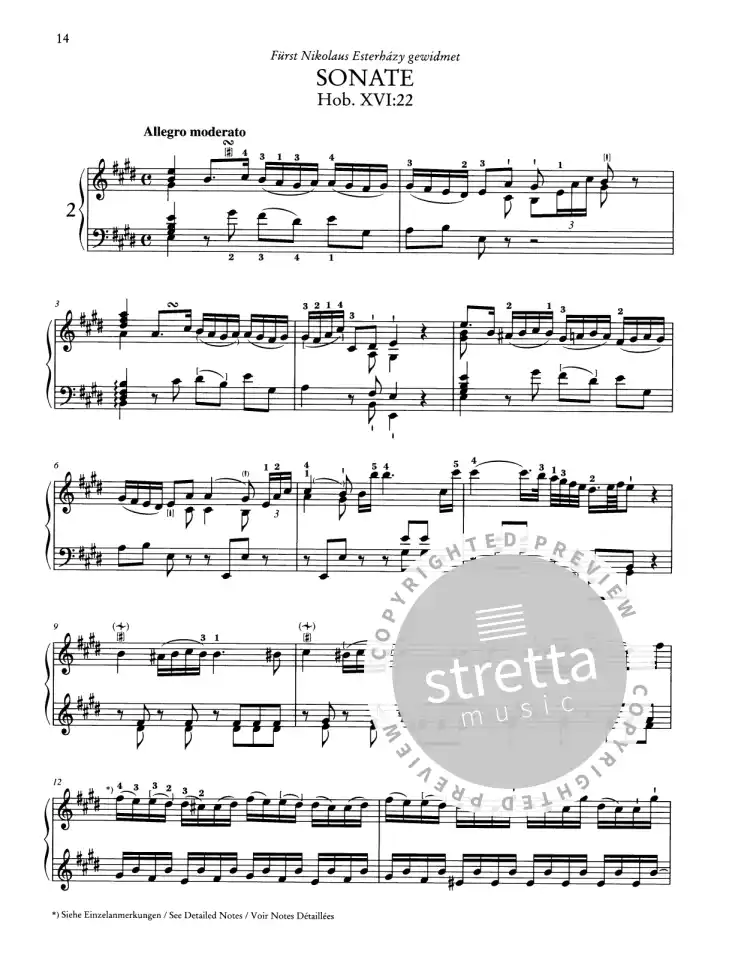 J. Haydn: Saemtliche Klaviersonaten 3, Klav (4)