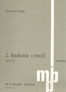 R. Glière: Sinfonie Nr. 2 c-Moll op. 25, Sinfo (Stp)