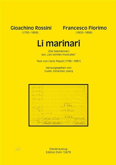 G. Rossini: Li marinari (KA)