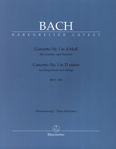 J.S. Bach: Concerto Nr. I d-Moll BWV 1052, CembStro (KASt)