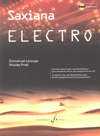 E. Lerouge: Saxiana electro, ASaxKlav (+CD)