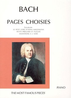 J.S. Bach: Pages choisies, Klav