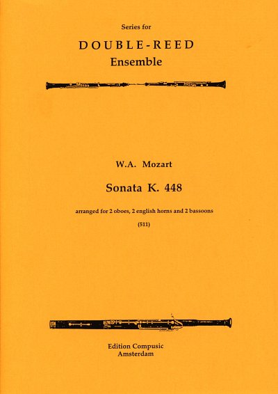 W.A. Mozart: Sonata K. 448, 2Klar2Hr2Fag (Pa+St)