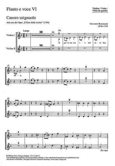 Flauto e voce VI (Vl)