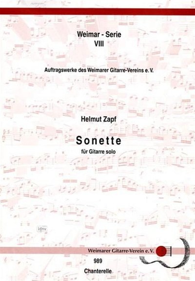 Zapf Helmut i inni: Sonette VIII