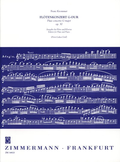 F. Krommer: Flötenkonzert G-Dur op. 30