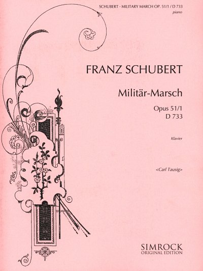 F. Schubert: Militär-Marsch op. 51/1 D 733 , Klav